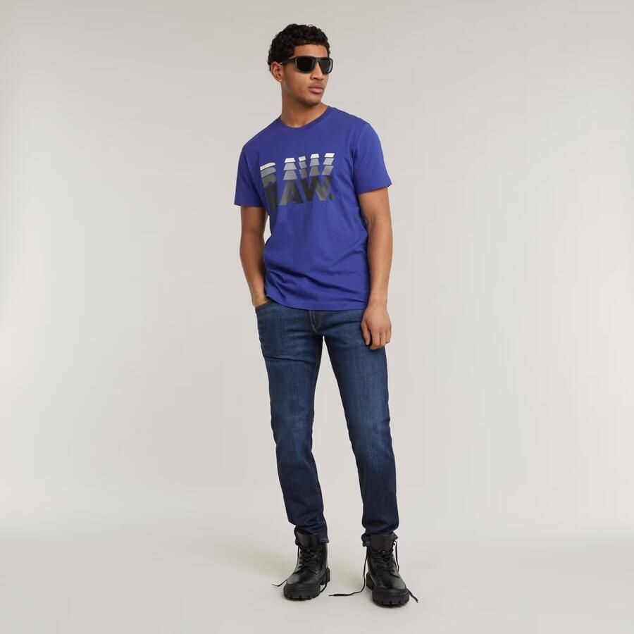 G-Star RAW 3301 Straight Jeans Donkerblauw Heren - Foto 4