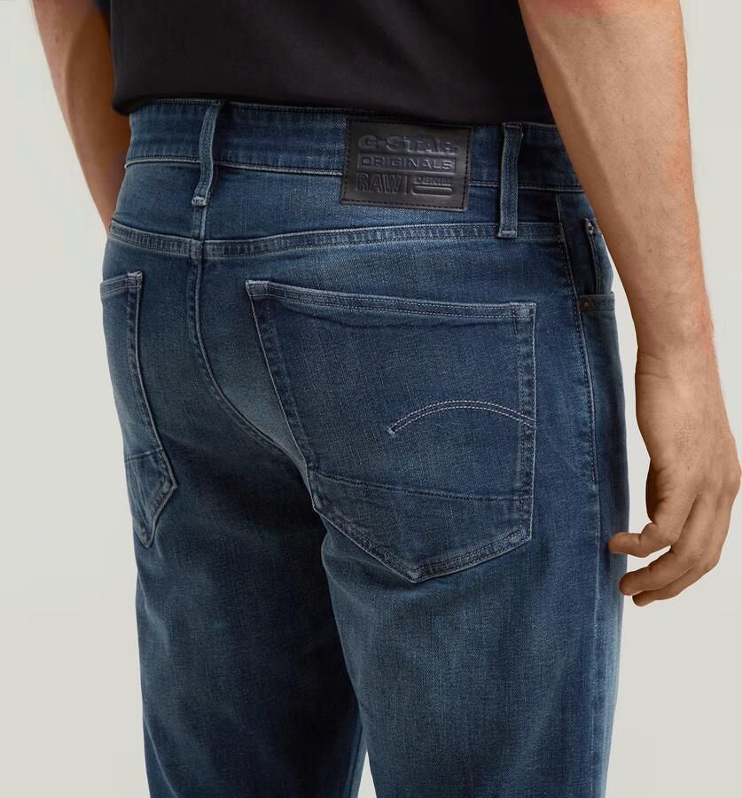 G-Star RAW 3301 Straight Jeans Donkerblauw Heren - Foto 3