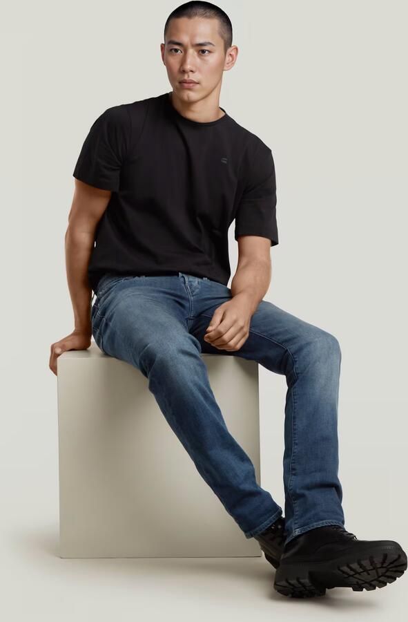 G-Star RAW 3301 Straight Jeans Donkerblauw Heren - Foto 5