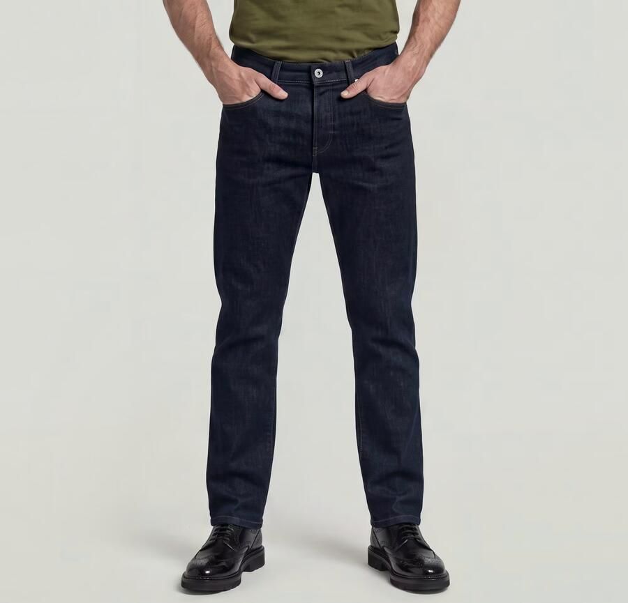 G-Star RAW 3301 Straight Jeans Donkerblauw Heren - Foto 3