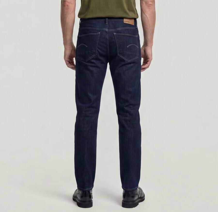 G-Star RAW 3301 Straight Jeans Donkerblauw Heren - Foto 2
