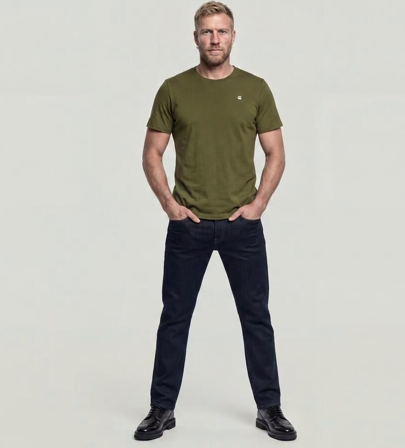 G-Star RAW 3301 Straight Jeans Donkerblauw Heren - Foto 5