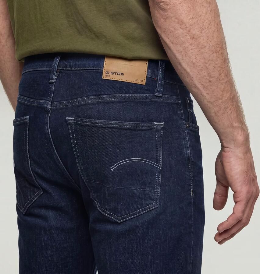 G-Star RAW 3301 Straight Jeans Donkerblauw Heren - Foto 4