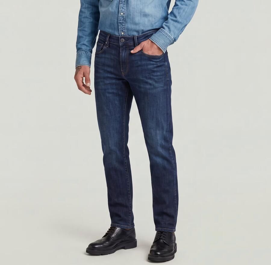 G-Star RAW 3301 Straight Jeans Donkerblauw Heren - Foto 3
