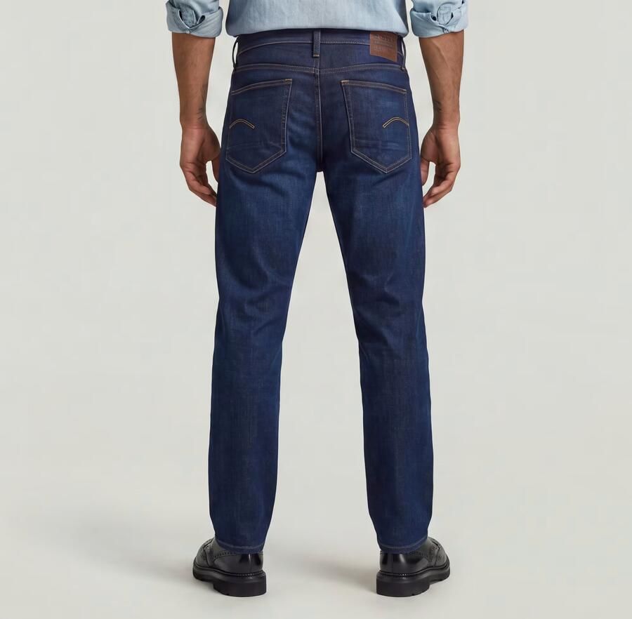 G-Star RAW 3301 Straight Jeans Donkerblauw Heren - Foto 6
