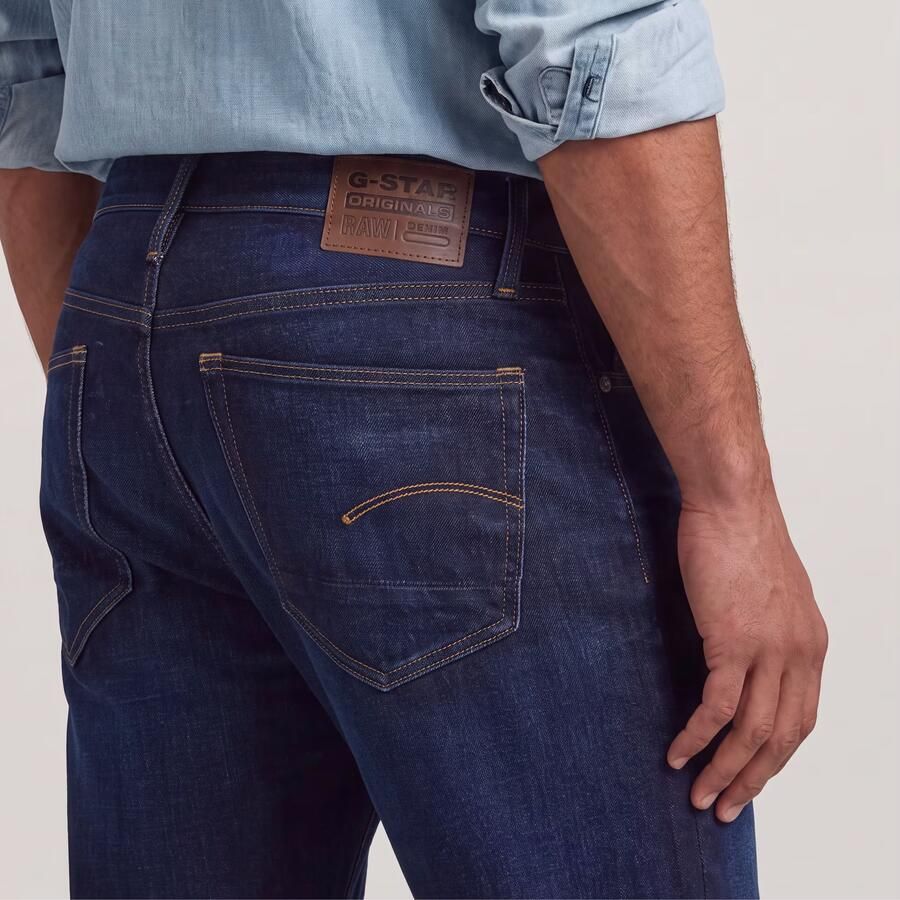 G-Star RAW 3301 Straight Jeans Donkerblauw Heren - Foto 3