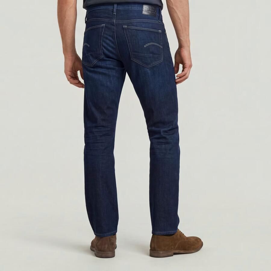 G-Star RAW 3301 Straight Jeans Donkerblauw Heren - Foto 3