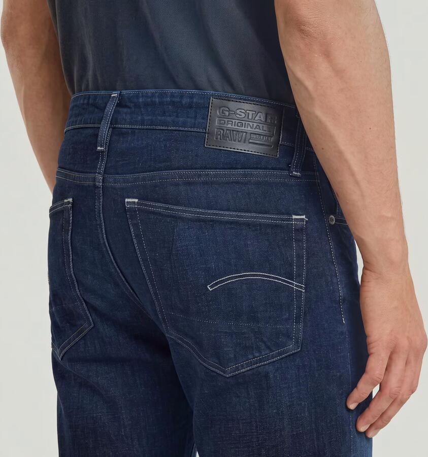 G-Star RAW 3301 Straight Jeans Donkerblauw Heren - Foto 5