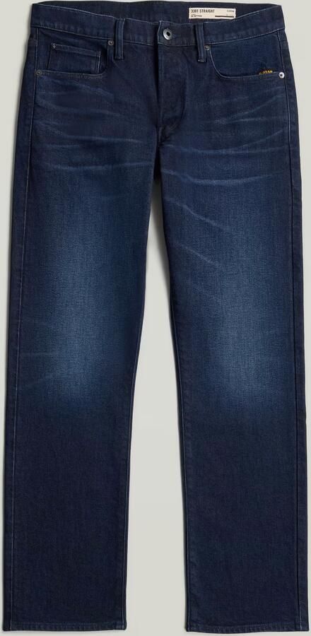 G-Star RAW 3301 Straight Jeans Donkerblauw Heren - Foto 6