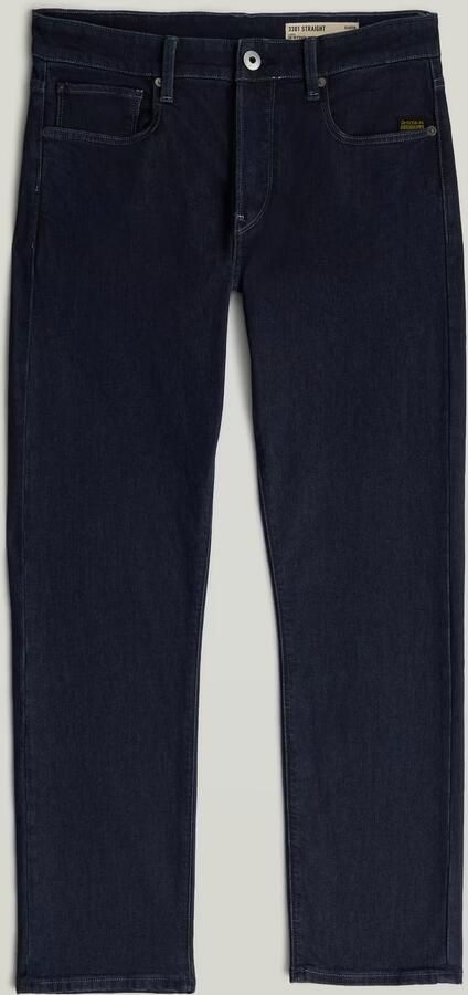 G-Star RAW 3301 Straight Jeans Donkerblauw Heren - Foto 6
