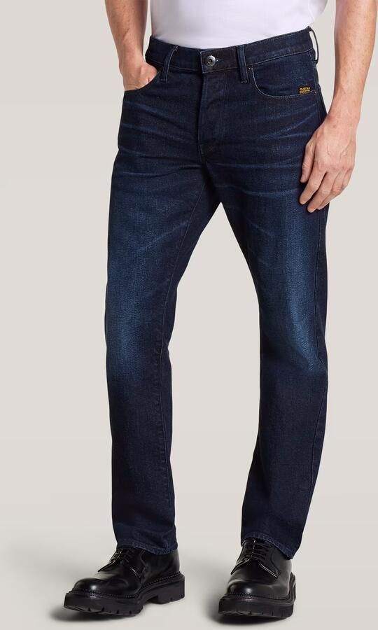 G-Star RAW 3301 Straight Jeans Donkerblauw Heren - Foto 3