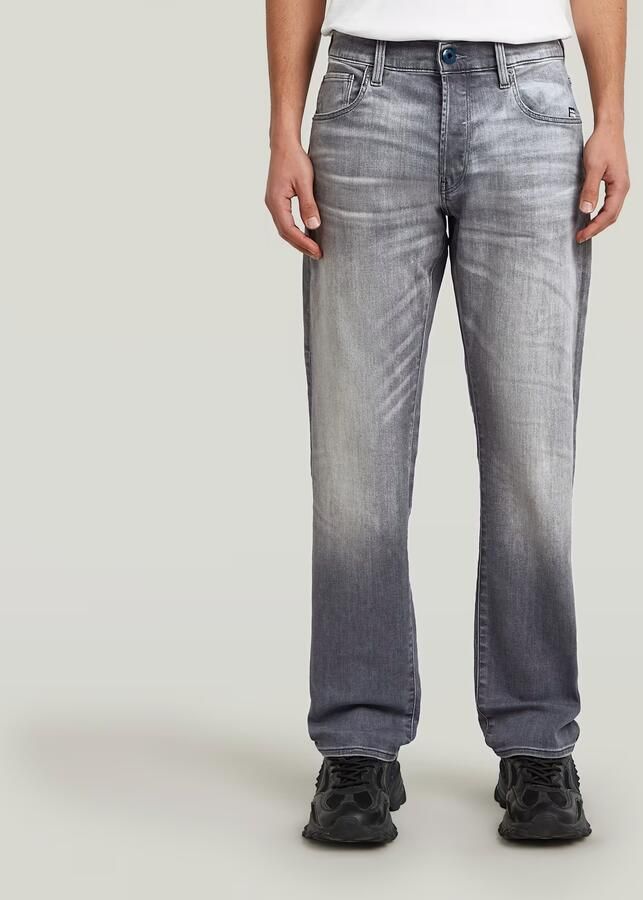 G-Star RAW 3301 Straight Jeans Grijs Heren - Foto 7
