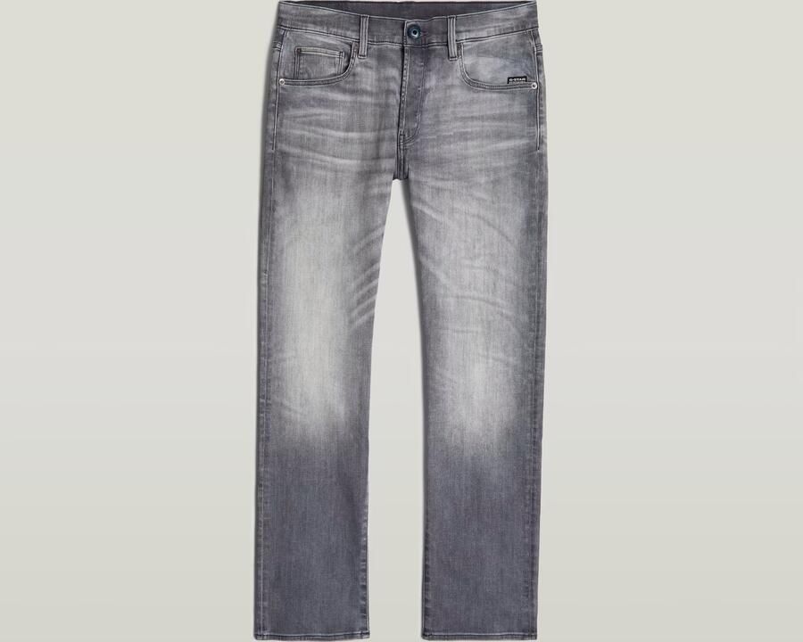 G-Star RAW 3301 Straight Jeans Grijs Heren - Foto 4