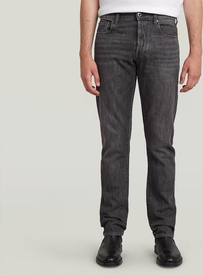 G-Star RAW 3301 Straight Jeans Grijs Heren - Foto 7