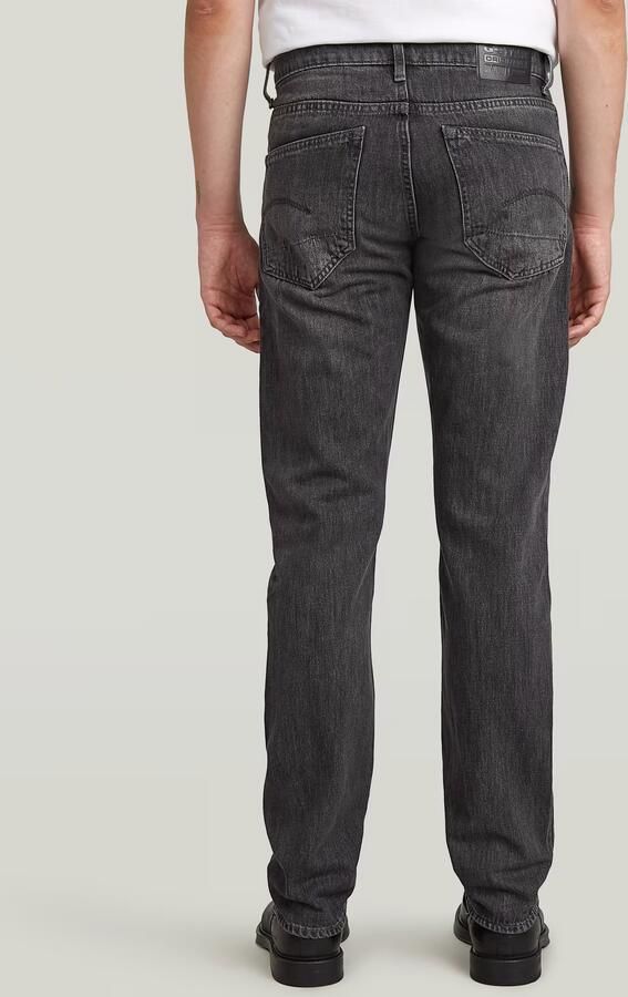 G-Star RAW 3301 Straight Jeans Grijs Heren - Foto 4