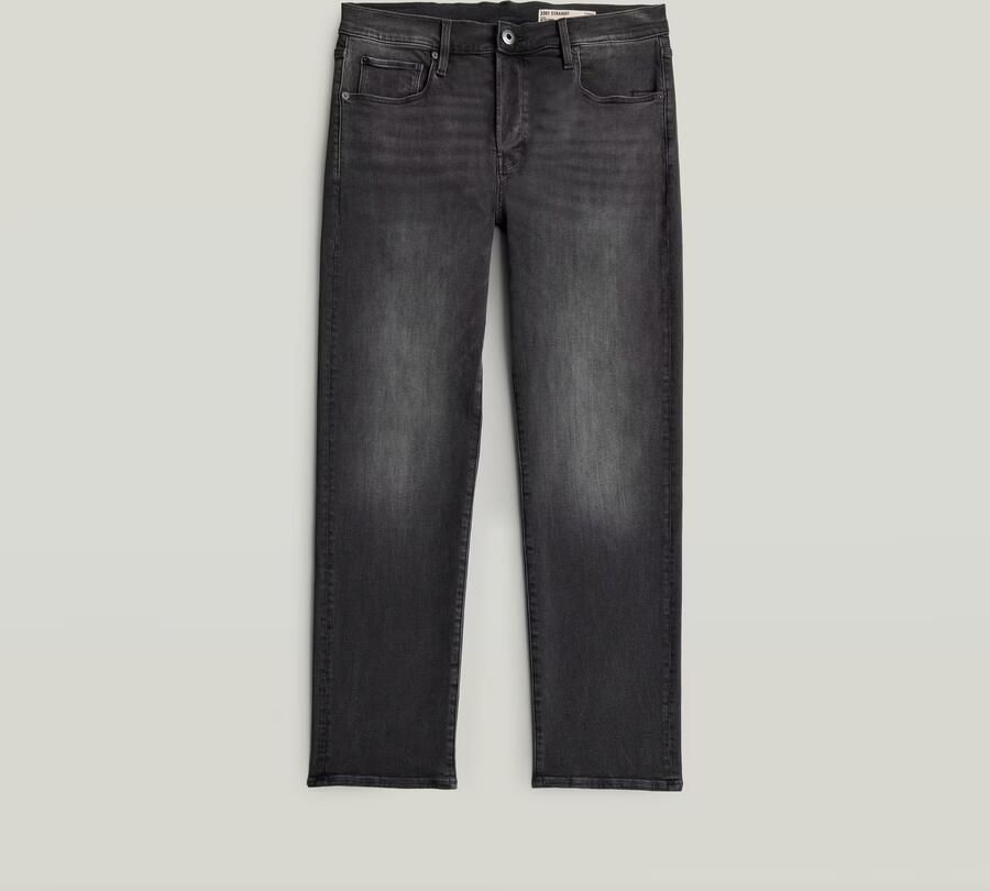 G-Star RAW 3301 Straight Jeans Grijs Heren