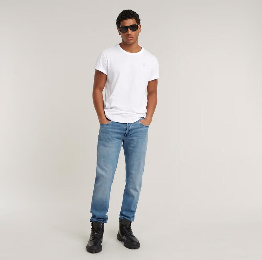 G-Star RAW 3301 Straight Jeans Lichtblauw Heren - Foto 5