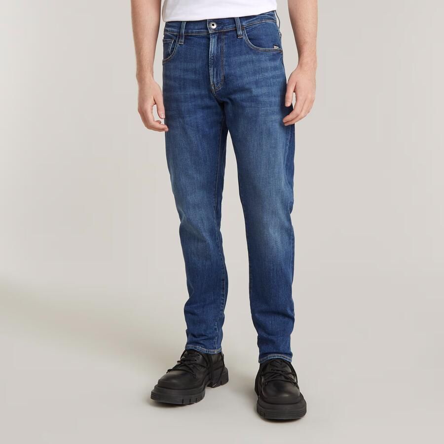 G-Star RAW 3301 Straight Jeans Midden blauw Heren - Foto 7