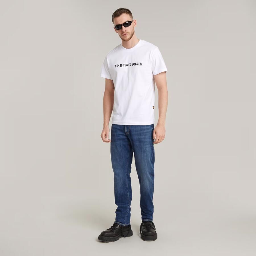 G-Star RAW 3301 Straight Jeans Midden blauw Heren - Foto 2