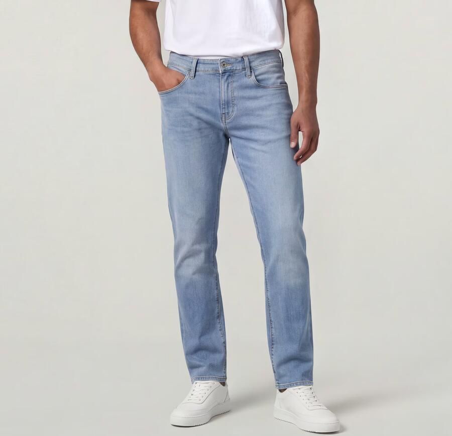 G-Star RAW 3301 Straight Jeans Midden blauw Heren - Foto 4