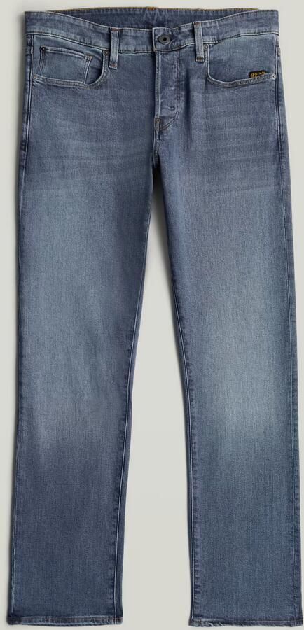 G-Star RAW 3301 Straight Jeans Midden blauw Heren - Foto 6