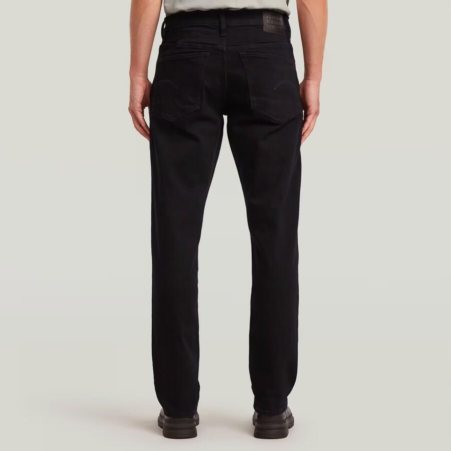G-Star RAW 3301 Straight Jeans Zwart Heren - Foto 2