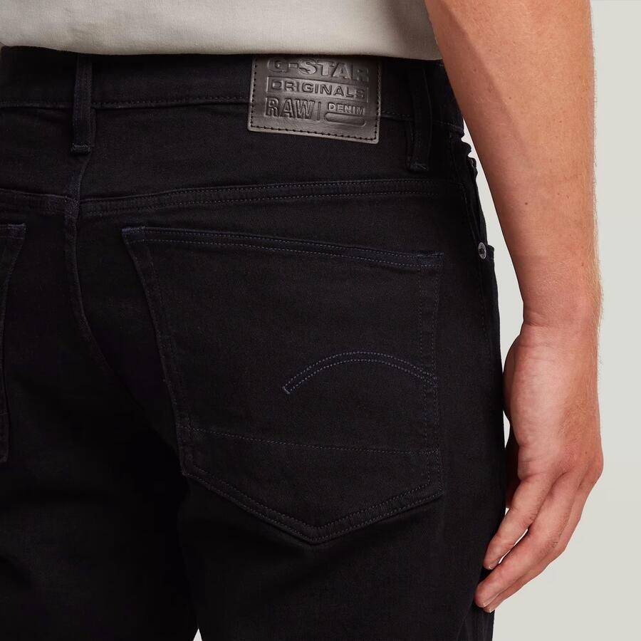 G-Star RAW 3301 Straight Jeans Zwart Heren - Foto 3