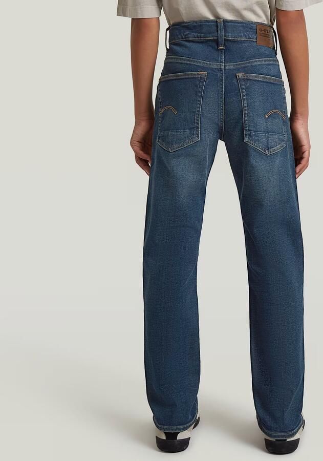 G-Star RAW 3301 Straight Tapered Jeans voor jongens Donkerblauw jongens - Foto 4