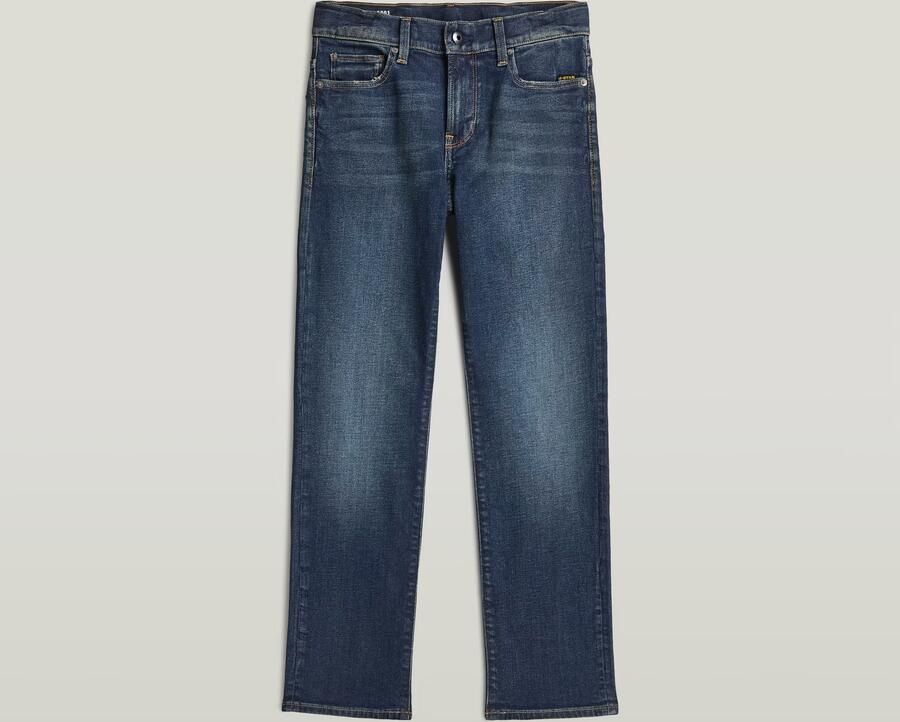 G-Star RAW 3301 Straight Tapered Jeans voor jongens Donkerblauw jongens - Foto 3