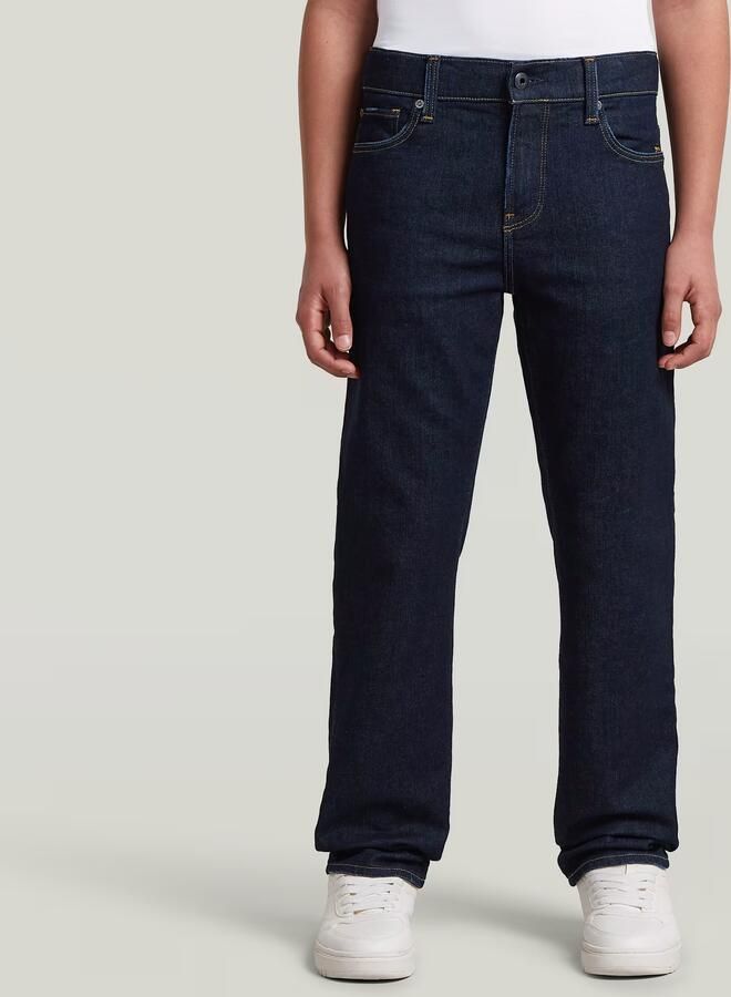 G-Star RAW 3301 Straight Tapered Jeans voor jongens Donkerblauw jongens