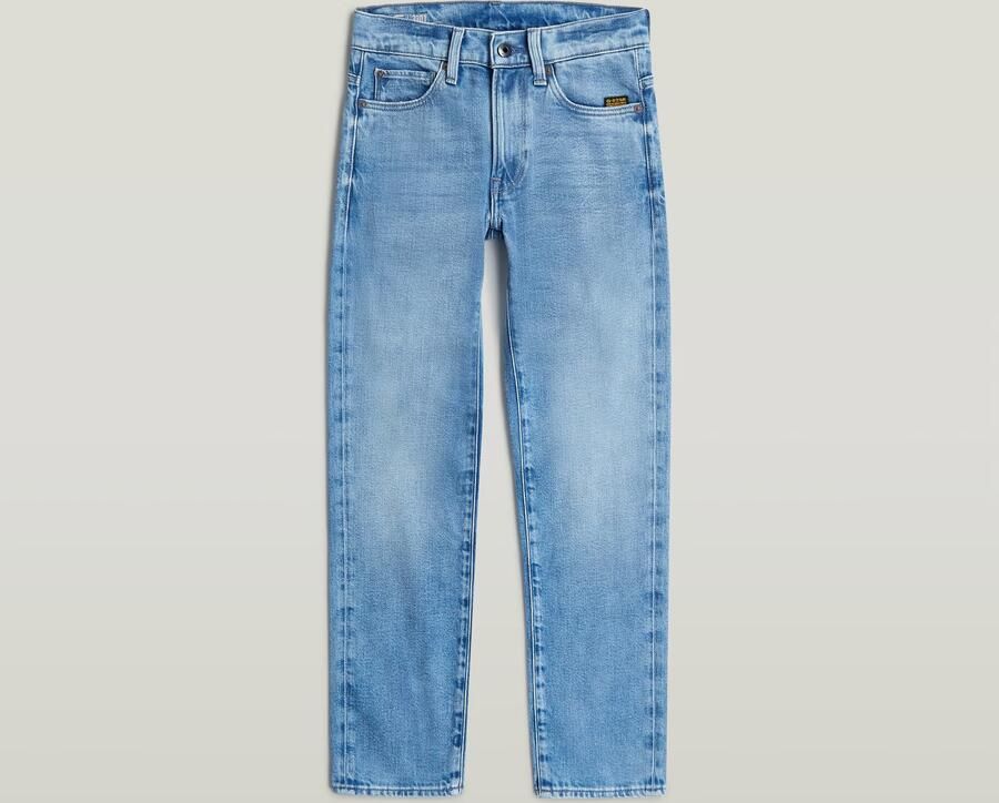 G-Star RAW 3301 Straight Tapered Jeans voor jongens Lichtblauw jongens - Foto 3