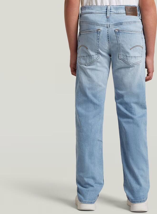 G-Star RAW 3301 Straight Tapered Jeans voor jongens Lichtblauw jongens - Foto 6