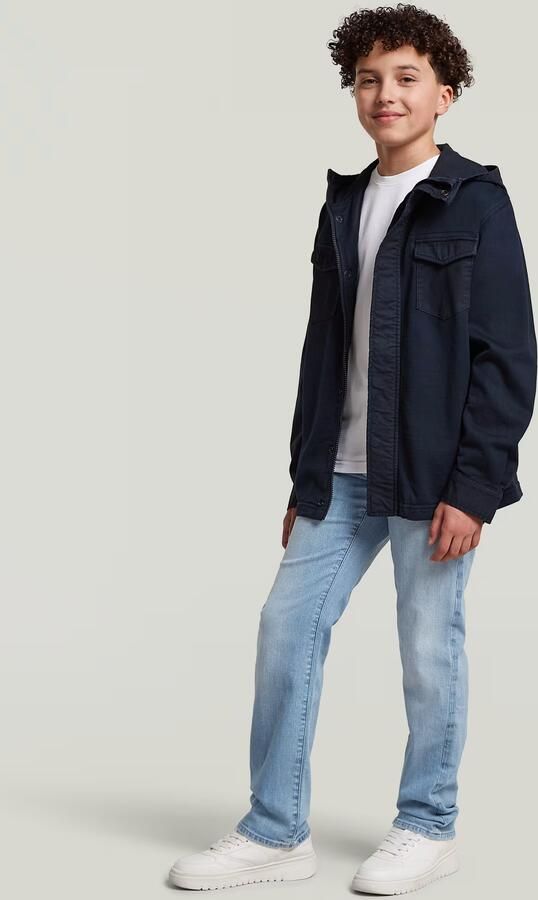 G-Star RAW 3301 Straight Tapered Jeans voor jongens Lichtblauw jongens - Foto 7