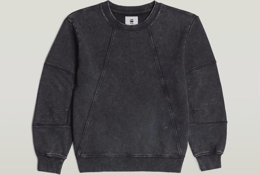 G-Star RAW Sweatshirt Washed 3D Sleeve A line