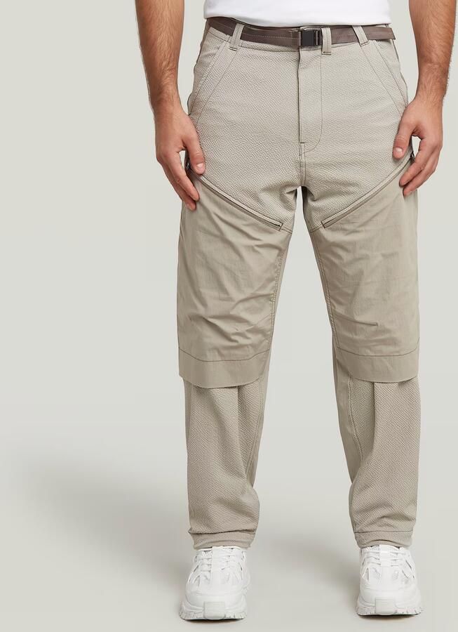 G-Star RAW 3D Belt Loose Track Pant Beige Heren