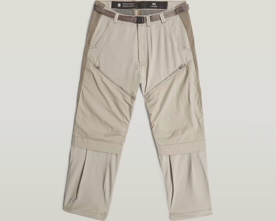 G-Star RAW 3D Belt Loose Track Pant Beige Heren - Foto 5