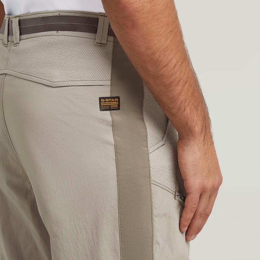 G-Star RAW 3D Belt Loose Track Pant Beige Heren - Foto 3