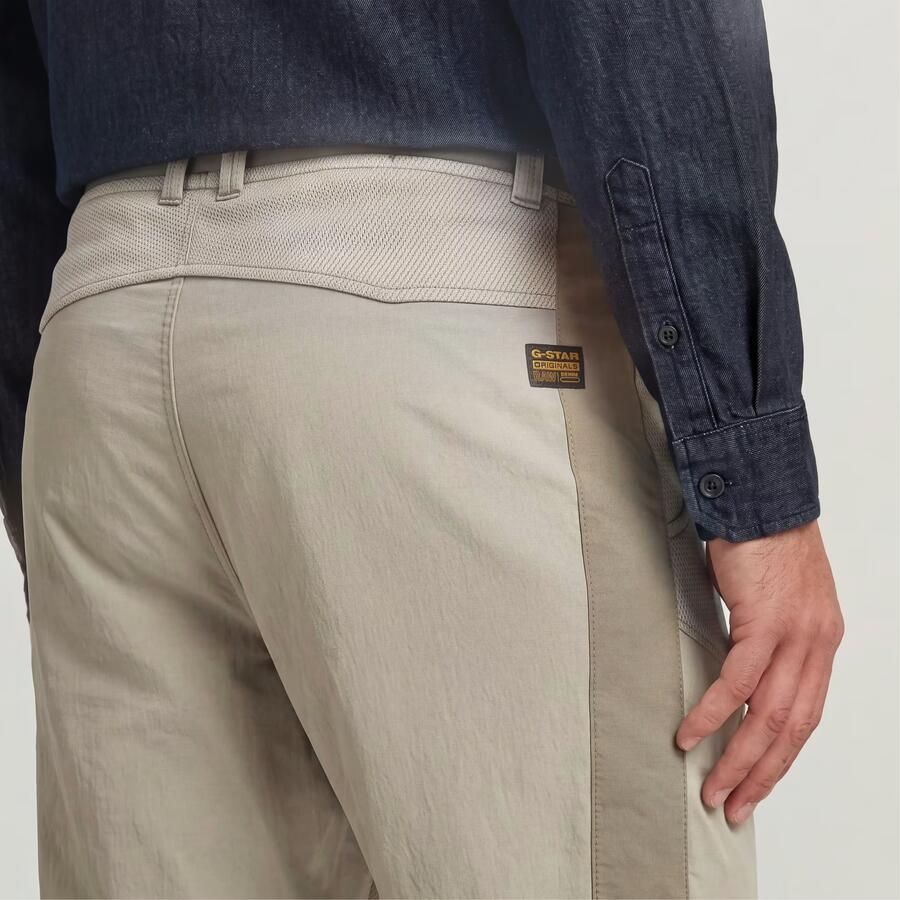 G-Star RAW 3D Belt Loose Track Pant Beige Heren - Foto 5
