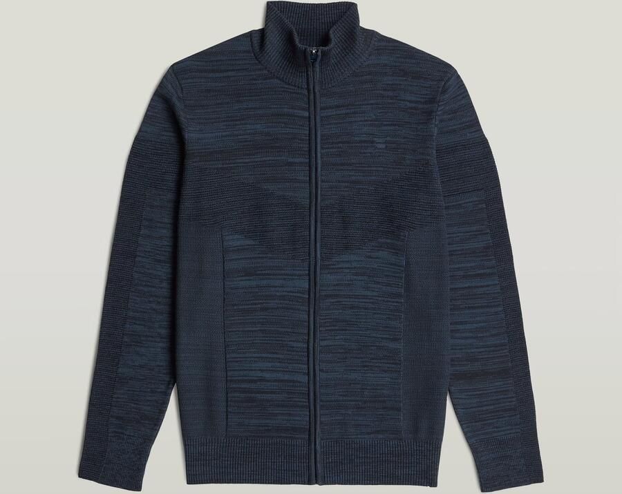G-Star RAW 3D Biker Full Zip Gebreide Trui Meerkleurig Heren