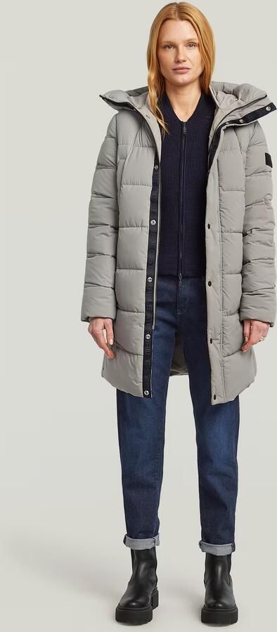 G-Star RAW 3D Biker Full Zip Slim Gebreide Trui Meerkleurig Dames - Foto 5