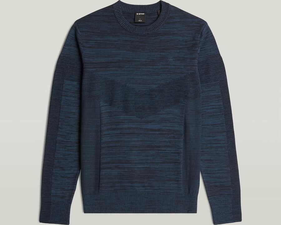 G-Star RAW 3D Biker Gebreide Trui Meerkleurig Heren