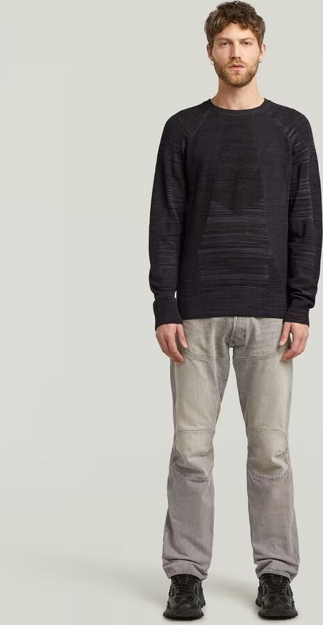 G-Star Raw Gebreide pullover met logostitching en ronde hals - Foto 5