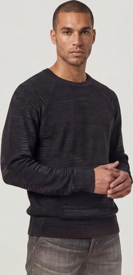 G-Star Raw Gebreide pullover met logostitching en ronde hals - Foto 10