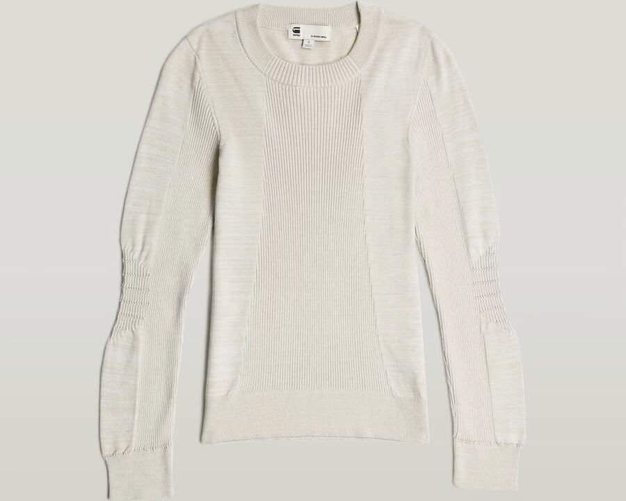 G-Star RAW 3D Biker Slim Gebreide Trui Meerkleurig Dames - Foto 3