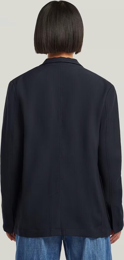 G-Star RAW 3D Boyfriend Blazer Donkerblauw Dames - Foto 5