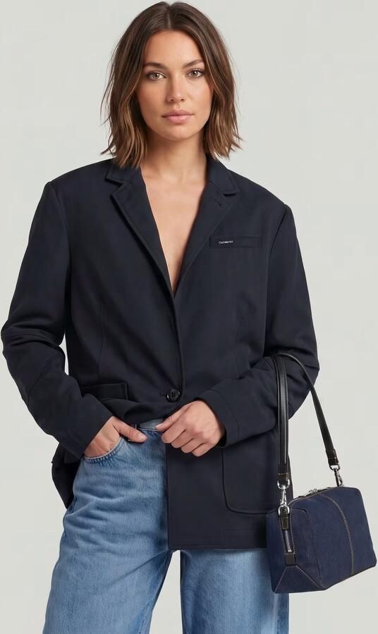 G-Star RAW 3D Boyfriend Blazer Donkerblauw Dames - Foto 5