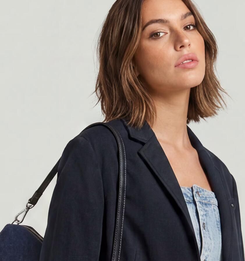 G-Star RAW 3D Boyfriend Blazer Donkerblauw Dames - Foto 3