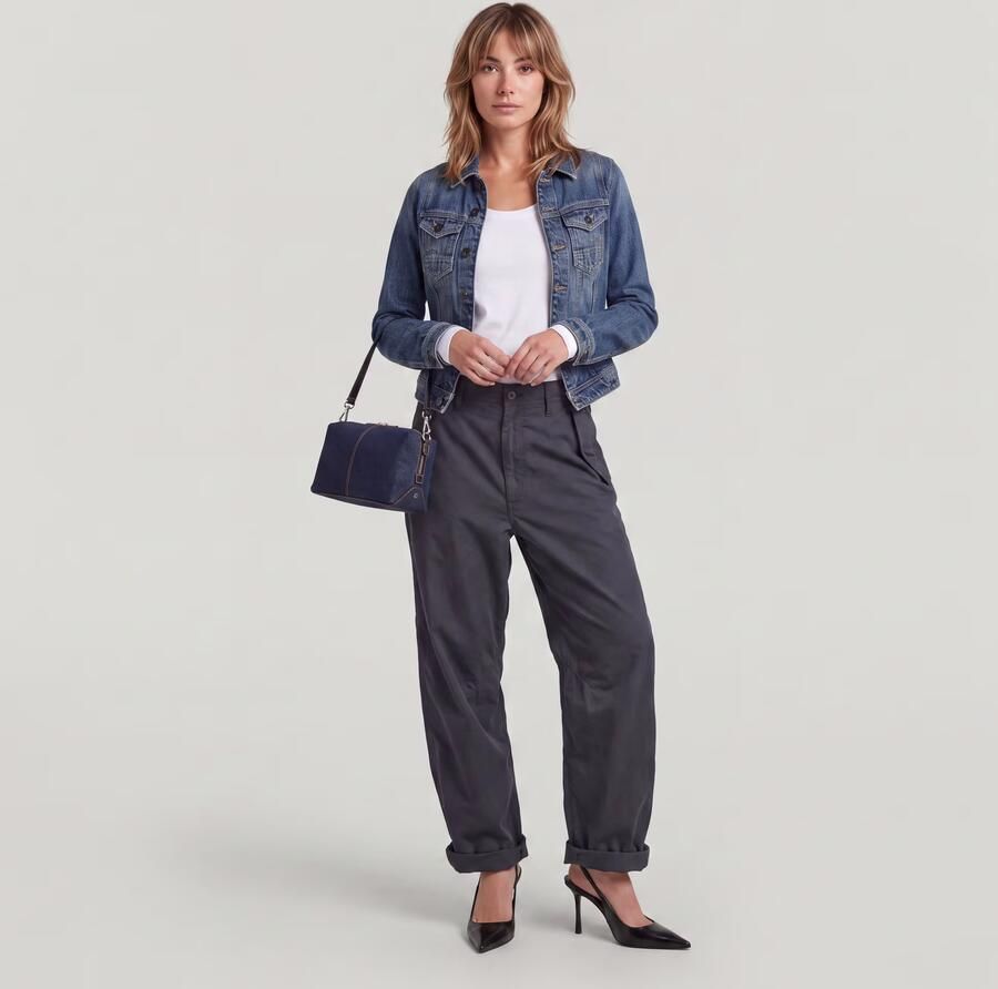 G-Star RAW 3D Boyfriend Broek Grijs Dames - Foto 4