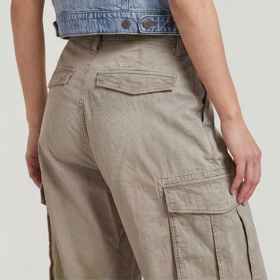G-Star RAW 3D Boyfriend Cargobroek Beige Dames - Foto 3