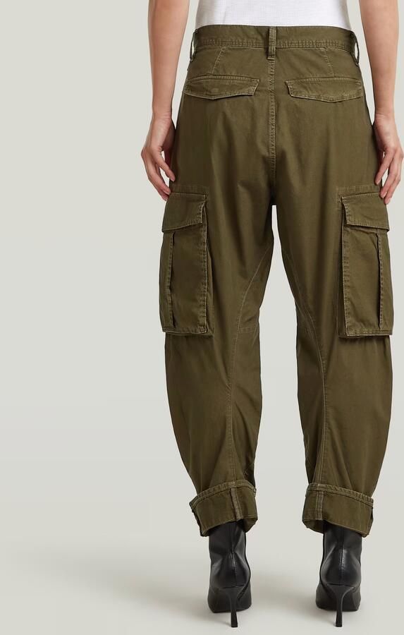 G-Star RAW 3D Boyfriend Cargobroek Groen Dames - Foto 5